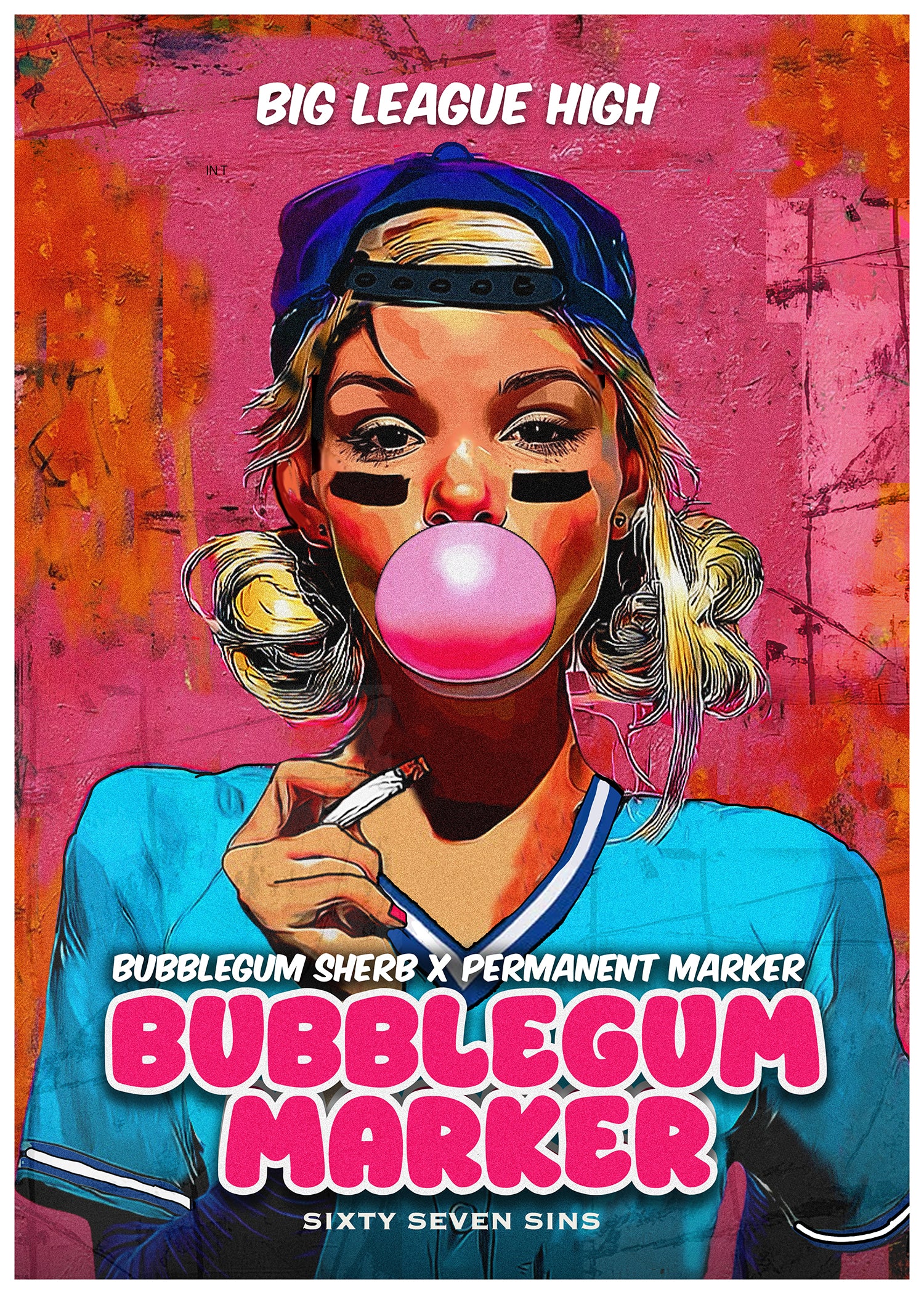 BUBBLEGUM MARKER – sixty seven sins